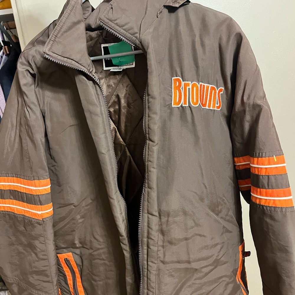 Browns vintage puma coat